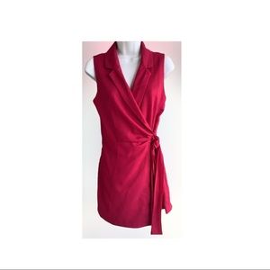 Romper/Skort intense red size Small.